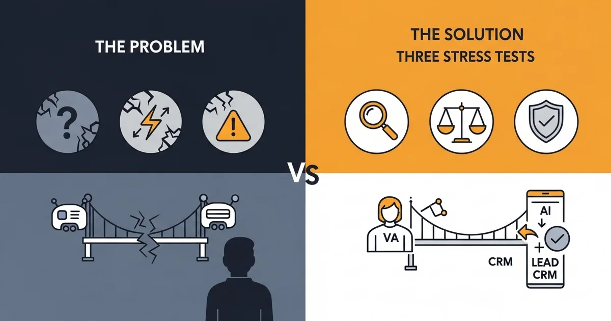 Three Stress Tests Every Solopreneur Should Run on Their Lead-Gen VA